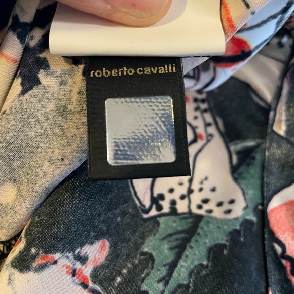 Just Cavalli Floral Button Up Shirt - Picture 13 of 14